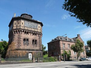 L'ancien château d'eau de Kœnigshoffen